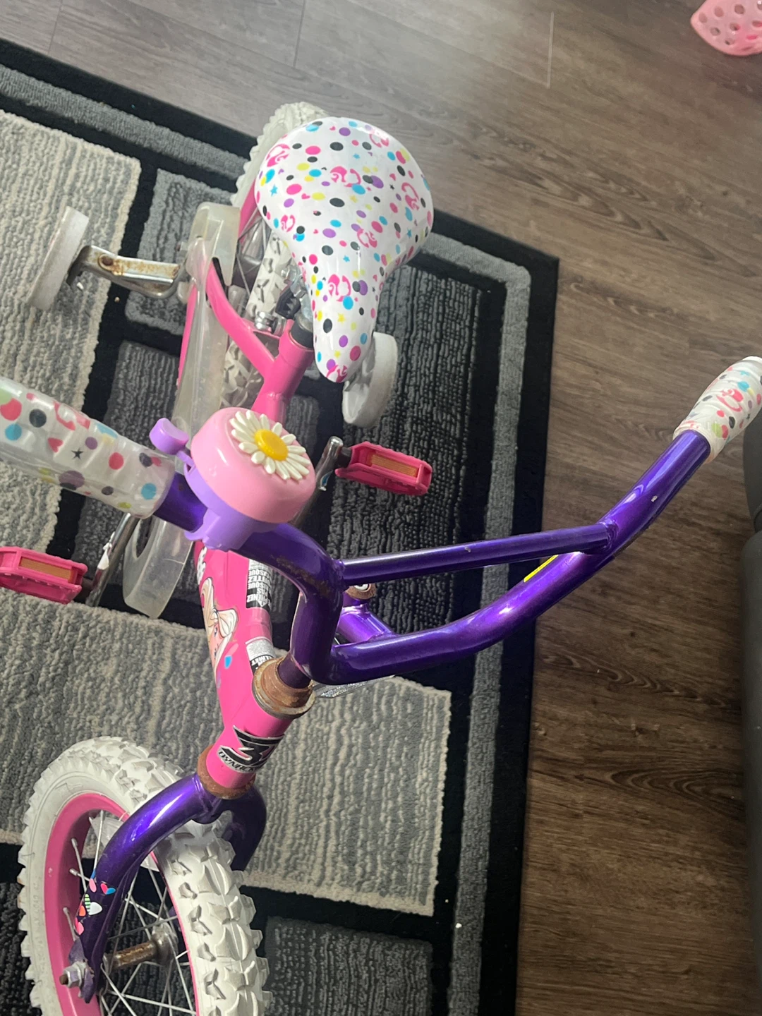 Barbie Kids' Bike - Pink & Purple - photo 4
