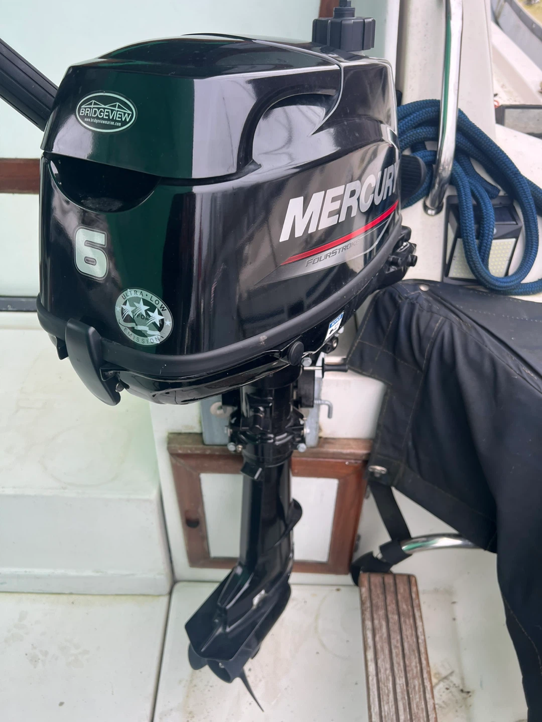 Mercury 6 FourStroke Outboard Motor - Like New! - photo 2