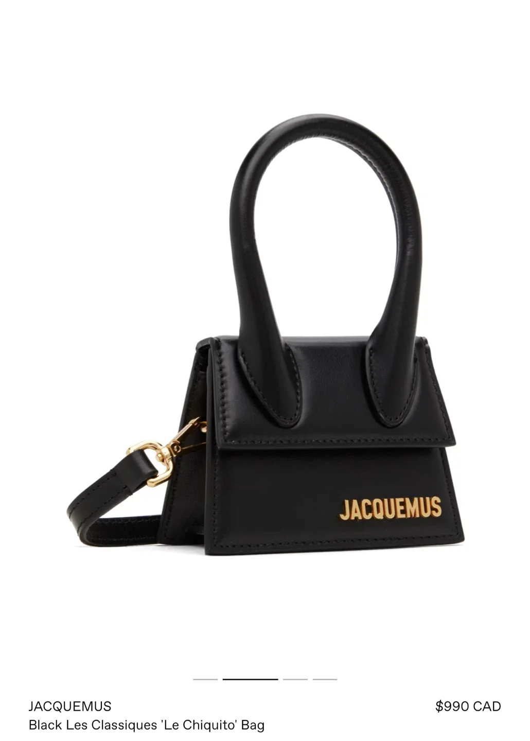Jacquemus Le Chiquito Mini Black Bag image indicator(6)