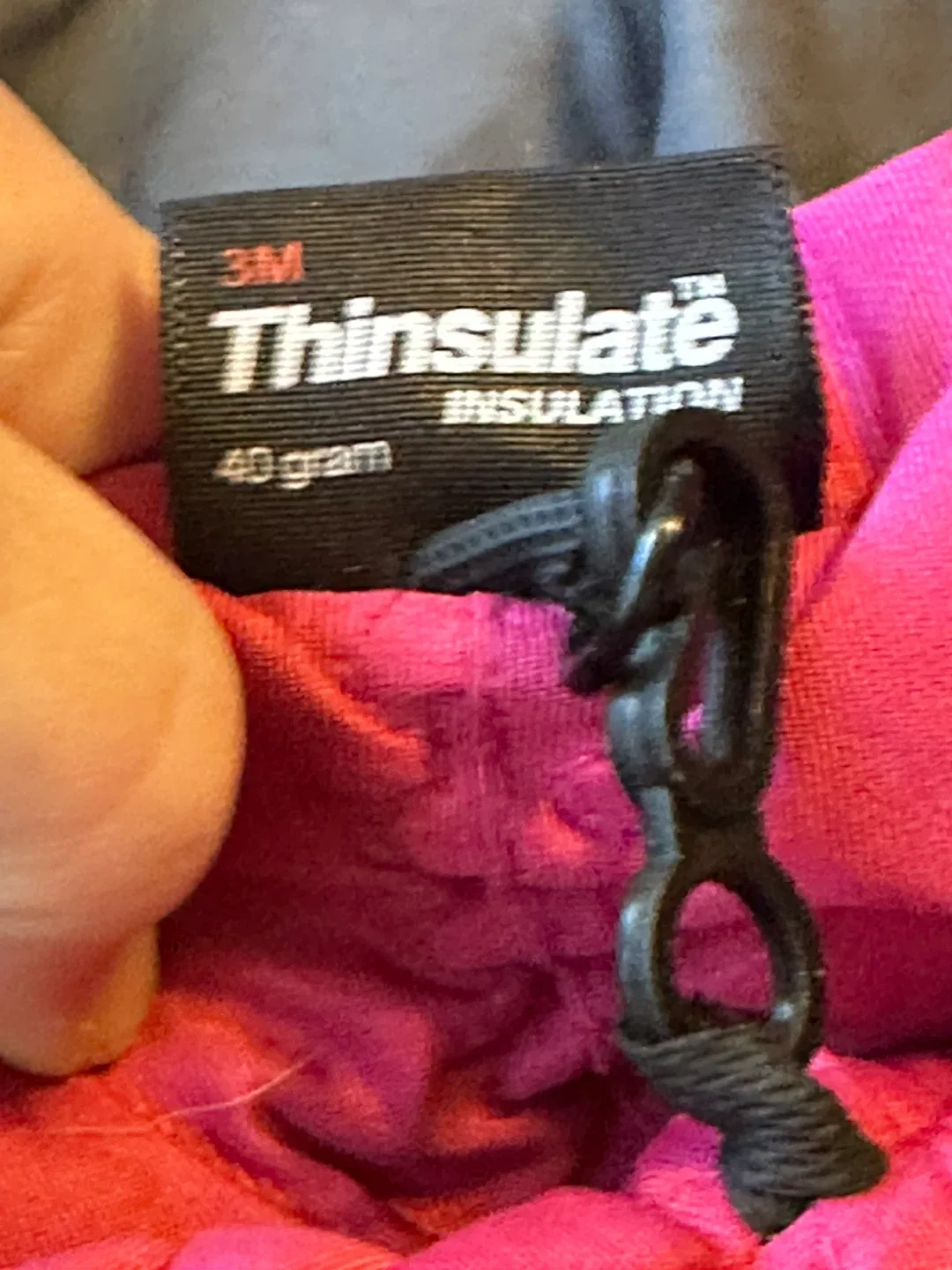 Pink Thinsulate Gloves - Size M image indicator(2)