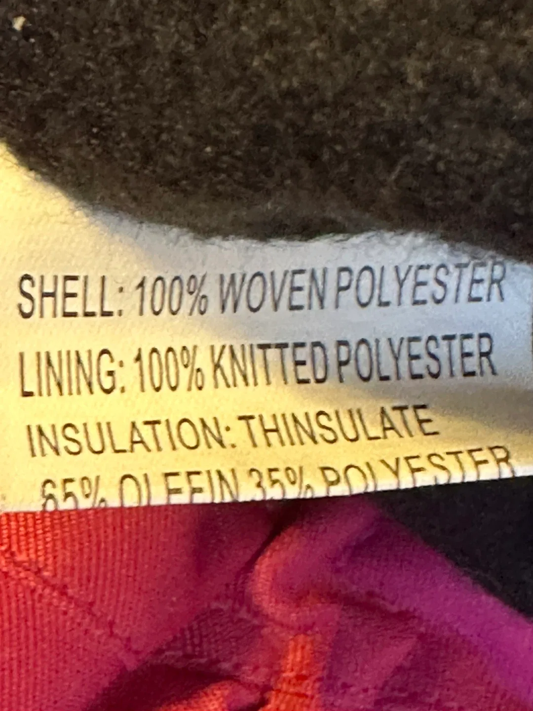 Pink Thinsulate Gloves - Size M image indicator(4)