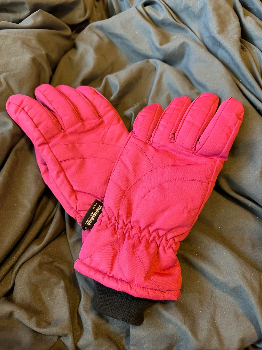 Pink Thinsulate Gloves - Size M