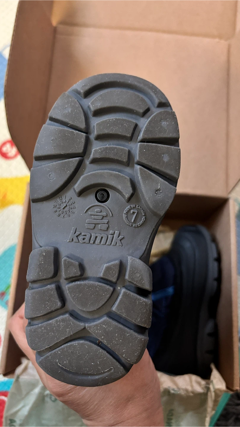 Kamik Snowbug 3 Toddler Boots Size 7 - Navy - photo 3