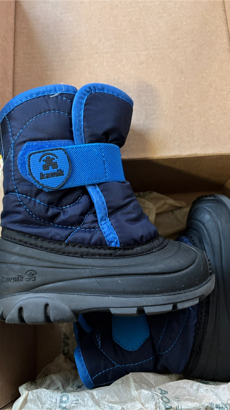 Kamik Snowbug 3 Toddler Boots Size 7 - Navy - photo 2