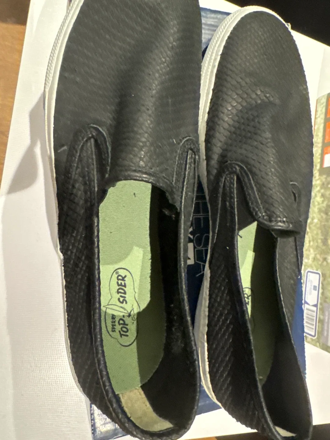 Sperry Top-Sider Striper S/O Webbing Grey, Size 12M thumbnail
