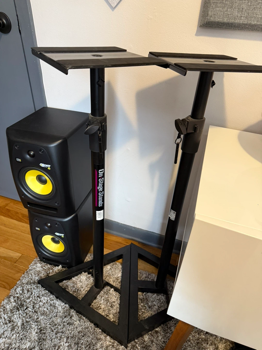 KRK Rokit 6 RPG2 Powered Studio Monitor Speakers with stands - photo 3