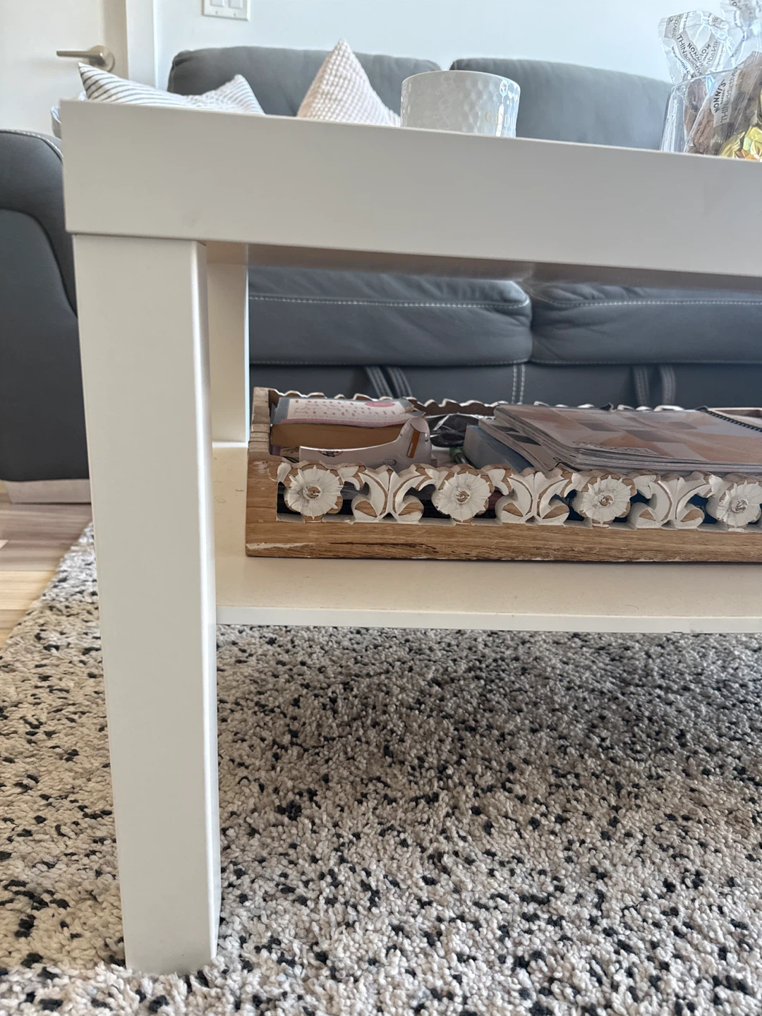 IKEA Lack White Coffee Table - photo 4