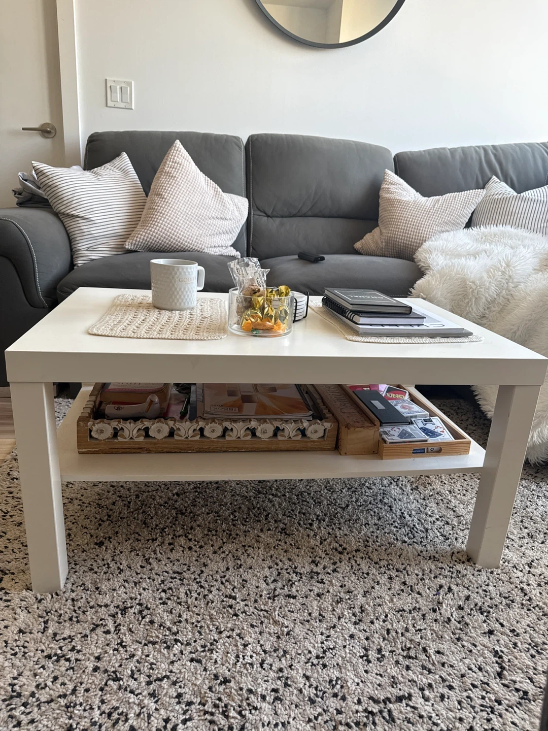 IKEA Lack White Coffee Table - photo 3