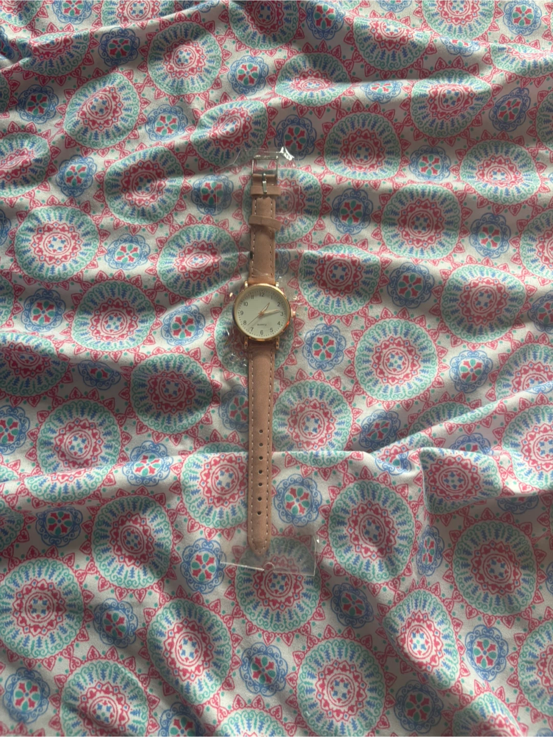 Ladies Quartz Watch - Pink Strap new