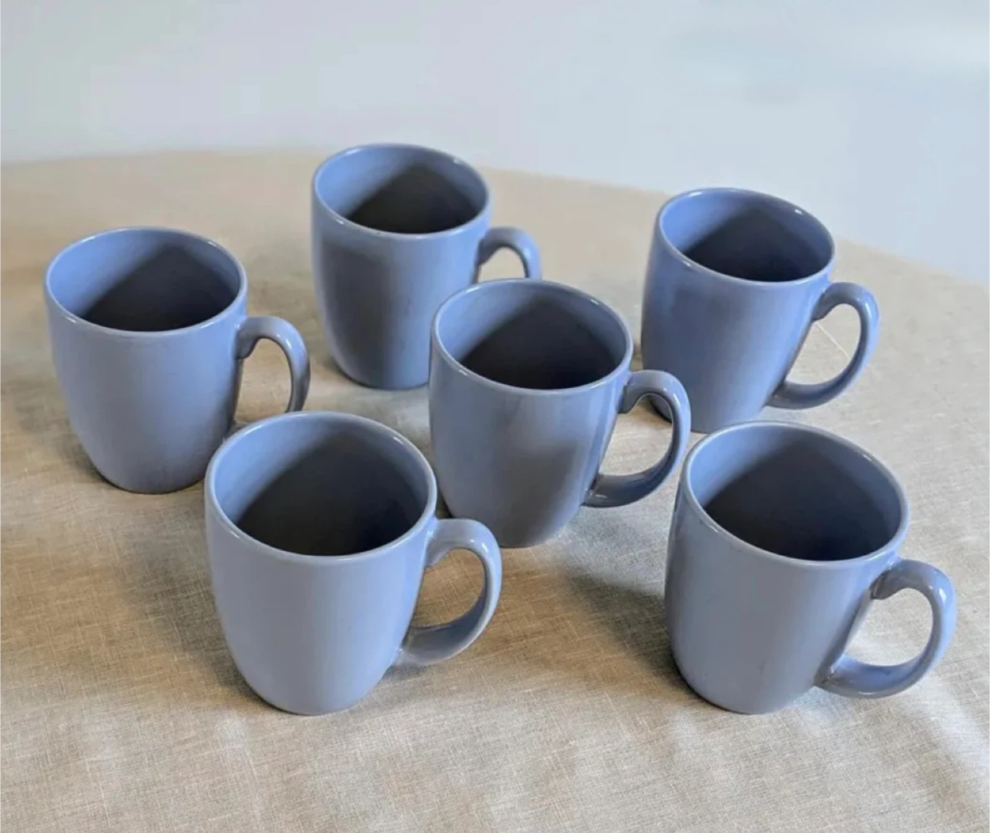All 6 for $10; Corelle Tea/coffee Mugs - Like New!