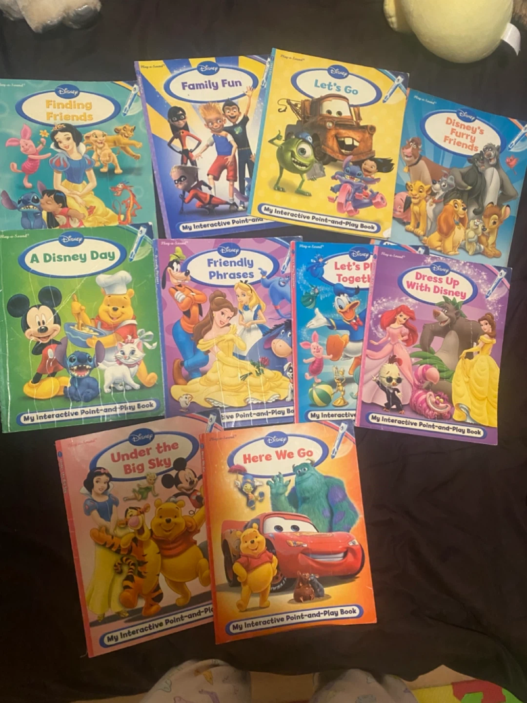Disney Interactive Point-and-Play Books