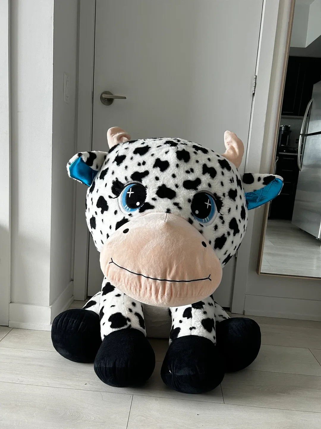 Large Spotted Plush Cow- Stuff Toy image indicator(2)