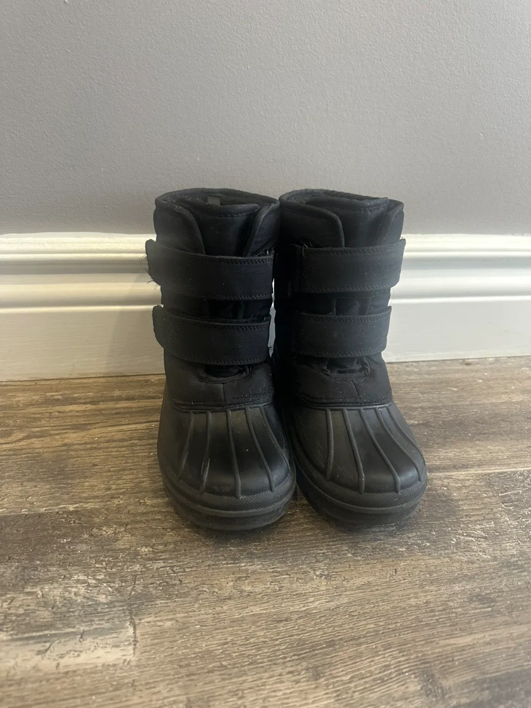 Children’s Place Black Winter Snow Boots - Size 11