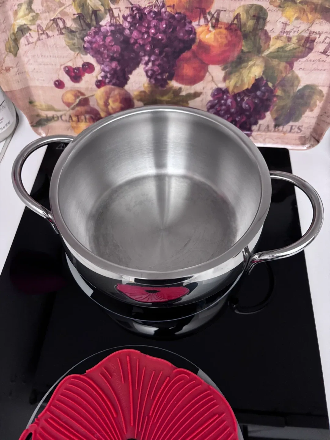 Korkmaz 1.8 liter Stainless Steel Stock Pot with Lid image indicator(3)