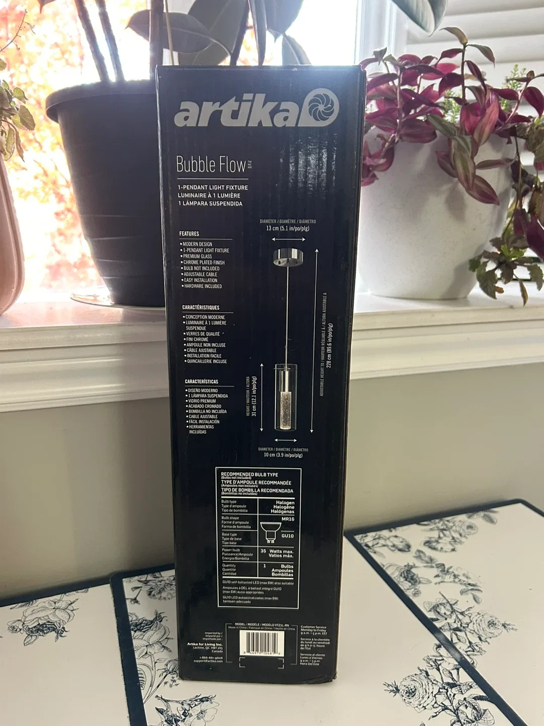 $105 Off! Artika Bubble Flow Pendant Light Fixture – Multi Avail image indicator(2)