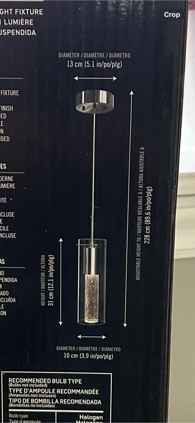 $105 Off! Artika Bubble Flow Pendant Light Fixture – Multi Avail image indicator(4)