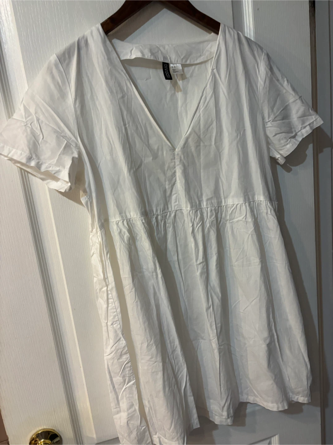 H&M Divided White Dress - Size M