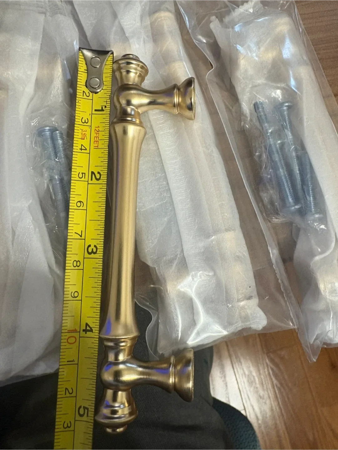 4” Gold Cabinet handle - New in Box (10) image indicator(4)