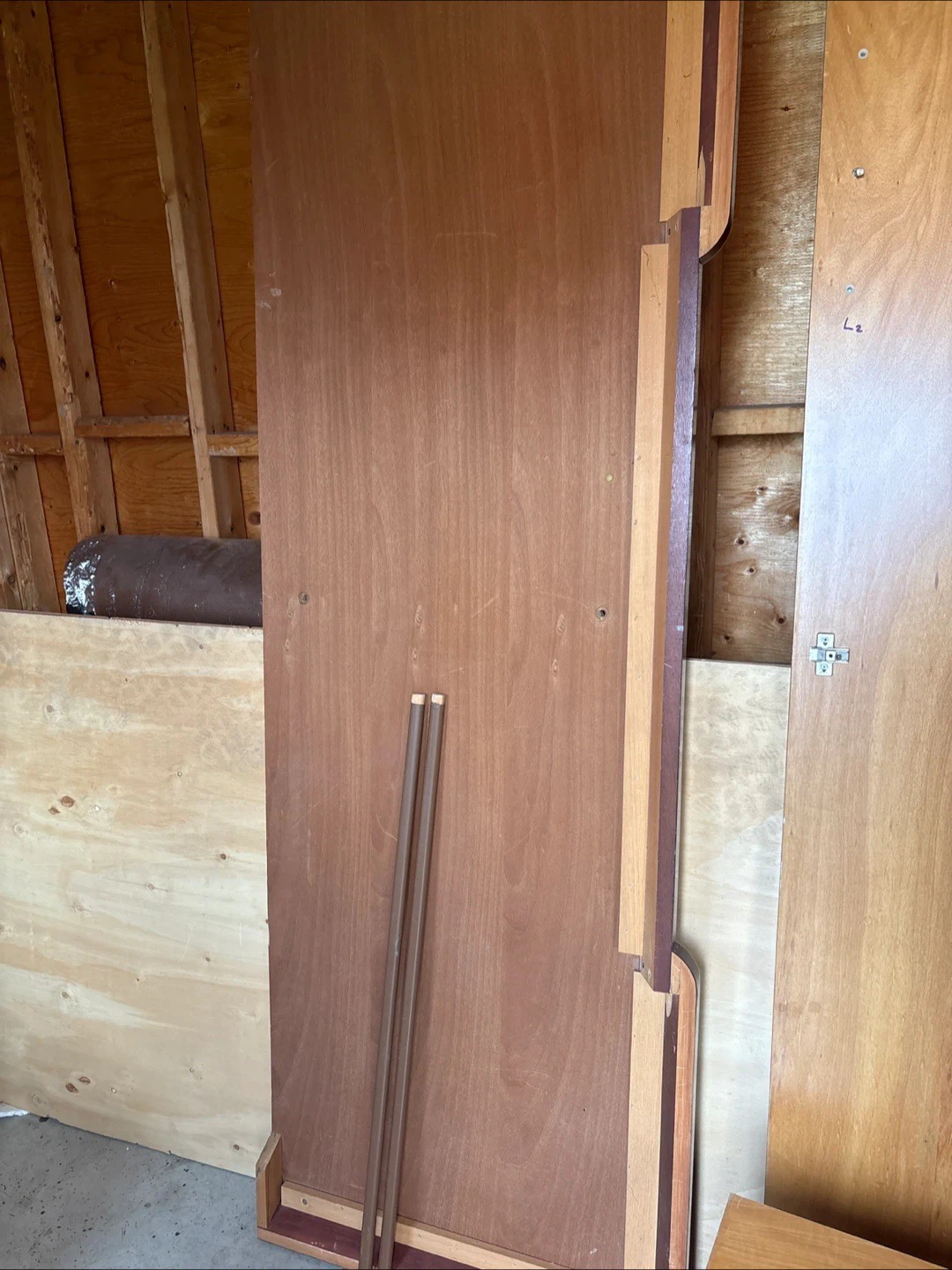 Wooden Wardrobe - Dark Brown - photo 5
