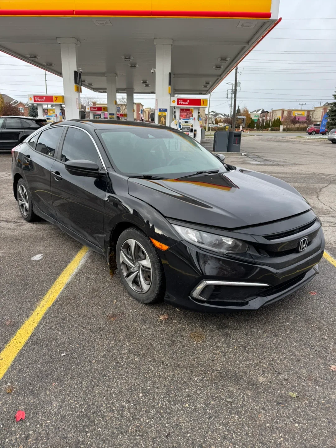 Black Honda Civic image indicator(2)