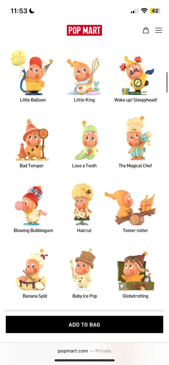 Pop Mart Twinkle Blind Box Figures image indicator(5)