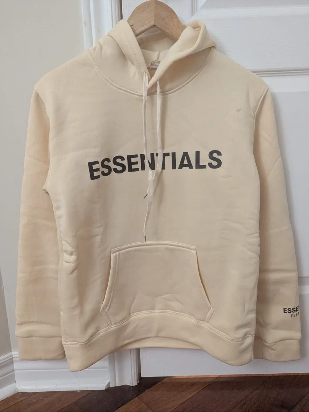 Essentials Fear of God Hoodie - Cream image indicator(3)