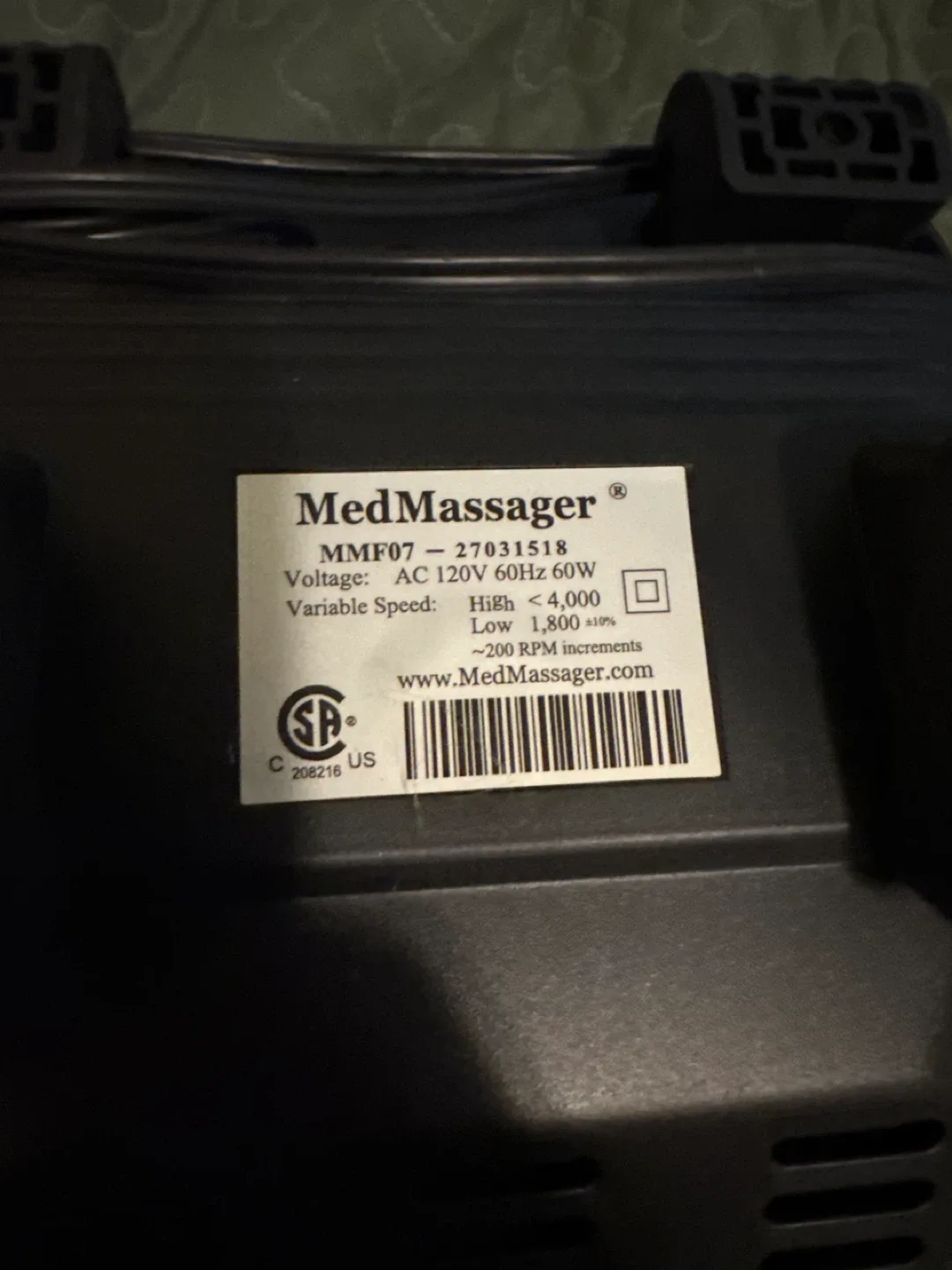 MedMassager MMF07 Foot Massager image indicator(4)