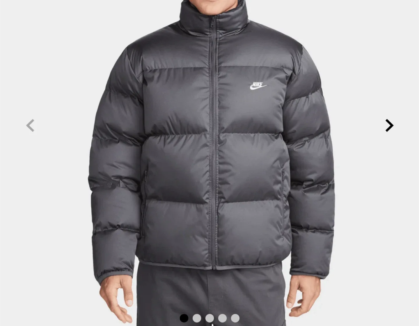 Nike LIKE NEW  currently out if stock Club Puffer Jacket - Black image indicator(6)