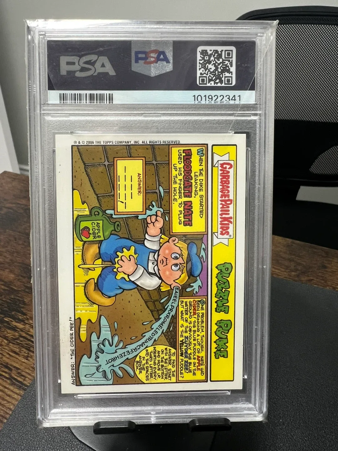 Garbage Pail Kids - Kobe & Scarface PSA Graded image indicator(4)