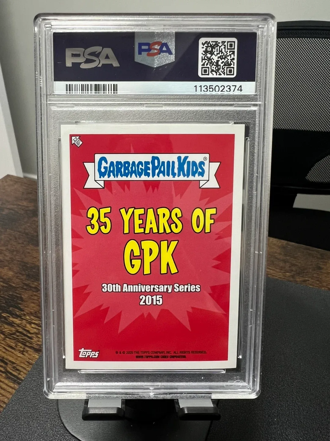 Garbage Pail Kids - Kobe & Scarface PSA Graded image indicator(7)