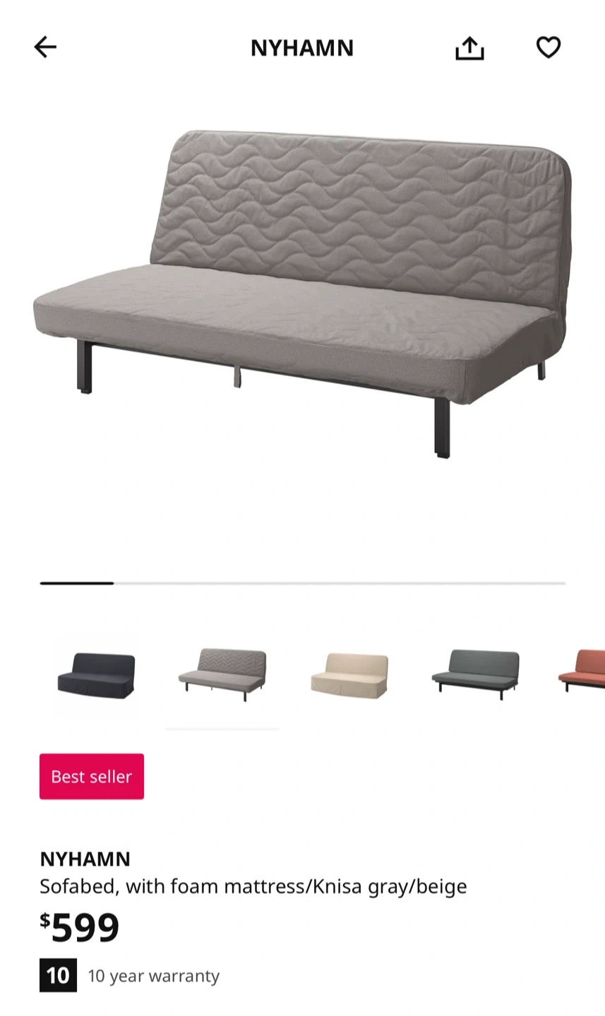 Nyhamn Sofabed IKEA