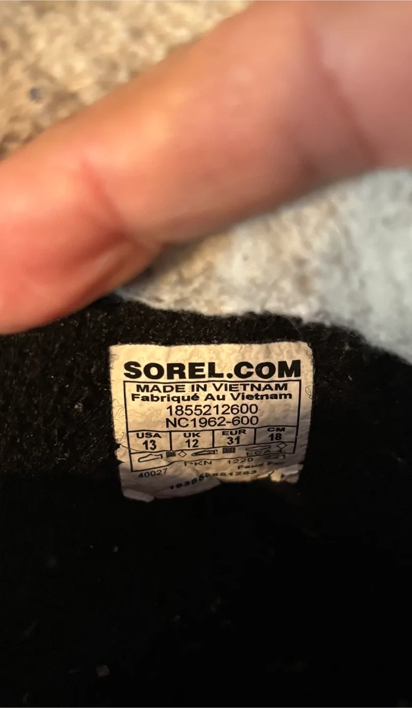 Sorel Pink Winter Boots - Waterproof (size 13) image indicator(6)