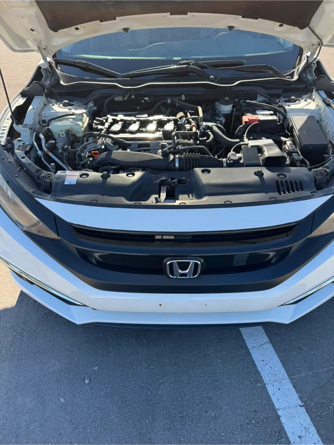 White Honda Civic Sedan image indicator(10)