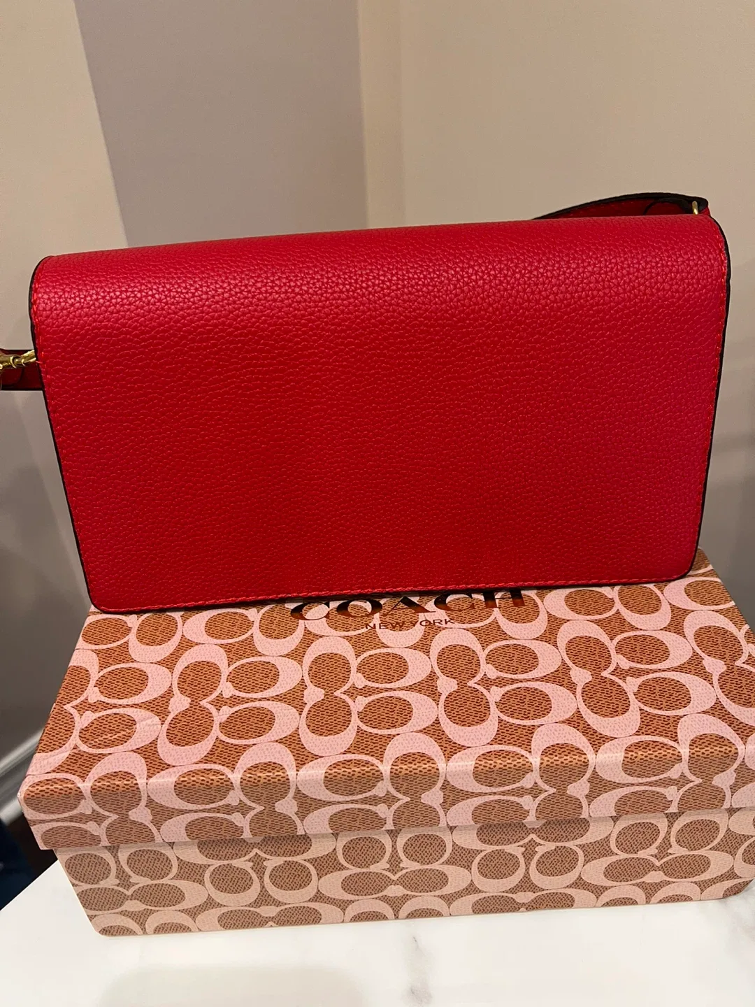Red coach Tabby shoulder bag price for limited time image indicator(2)