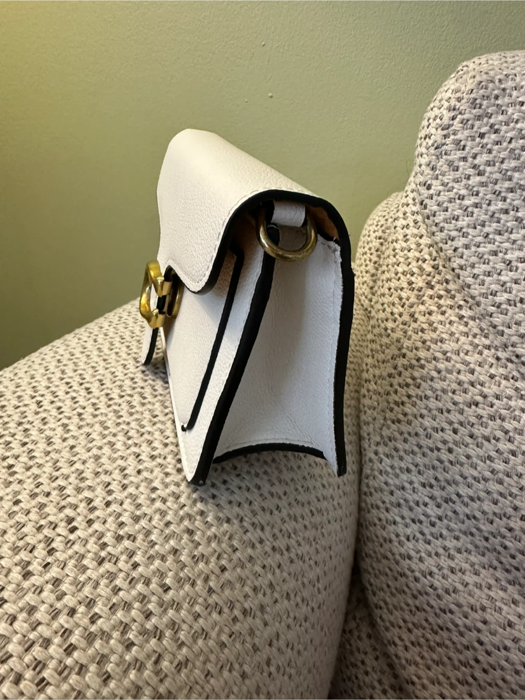 Coach Tabby 20 White Leather Shoulder Bag - photo 4