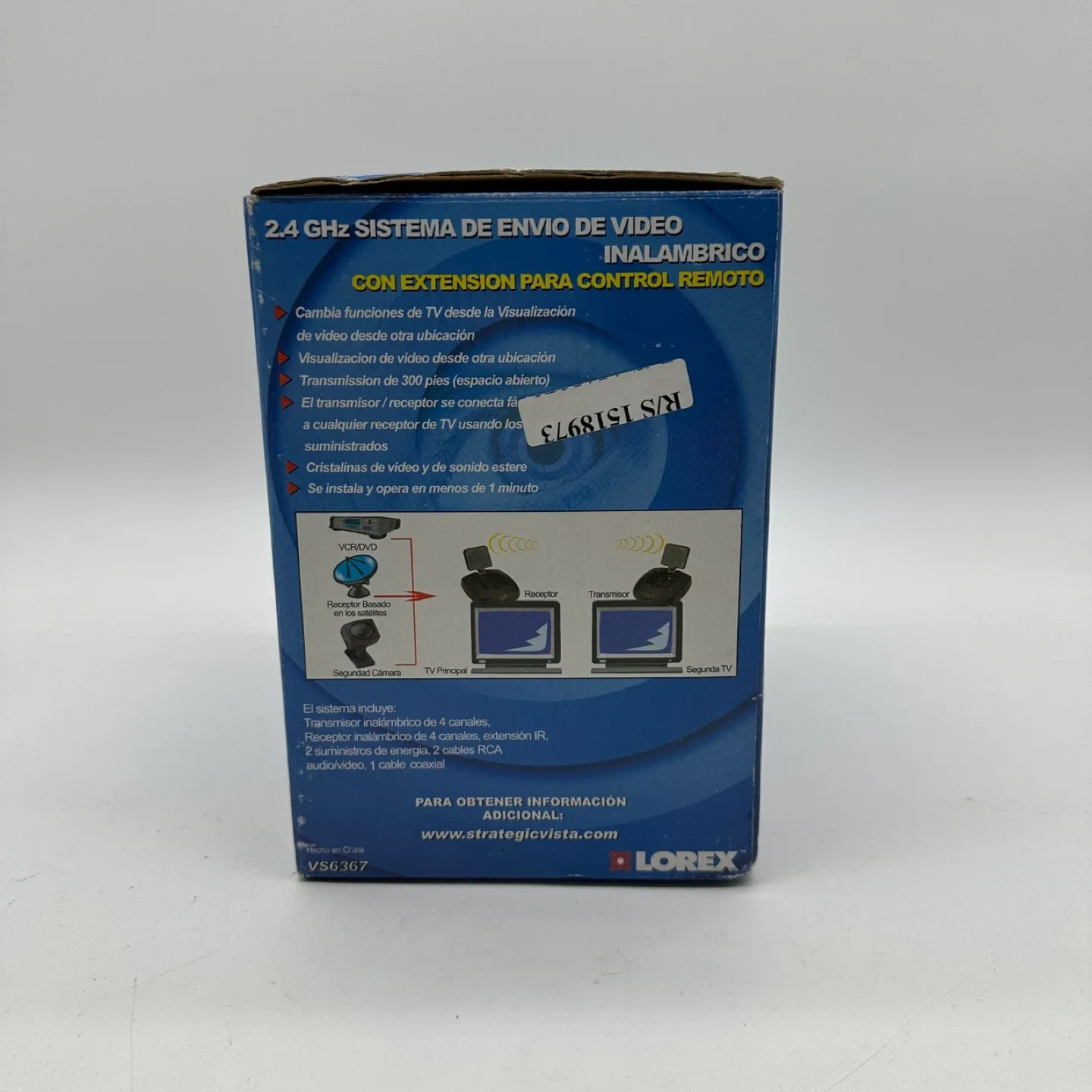 Lorex 2.4GHz Wireless Video Sender Model VS6367 image indicator(4)