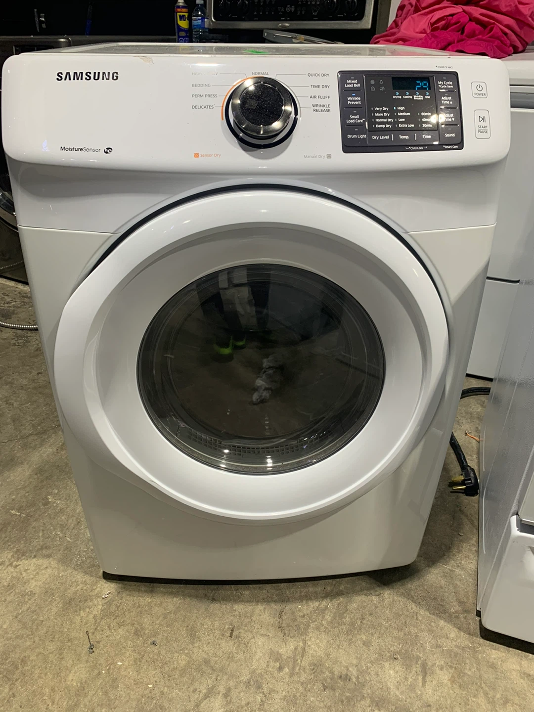 Samsung White Dryer