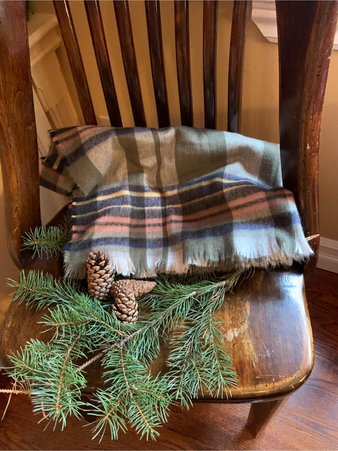 Joe Fresh Plaid Cozy Scarf image indicator(9)