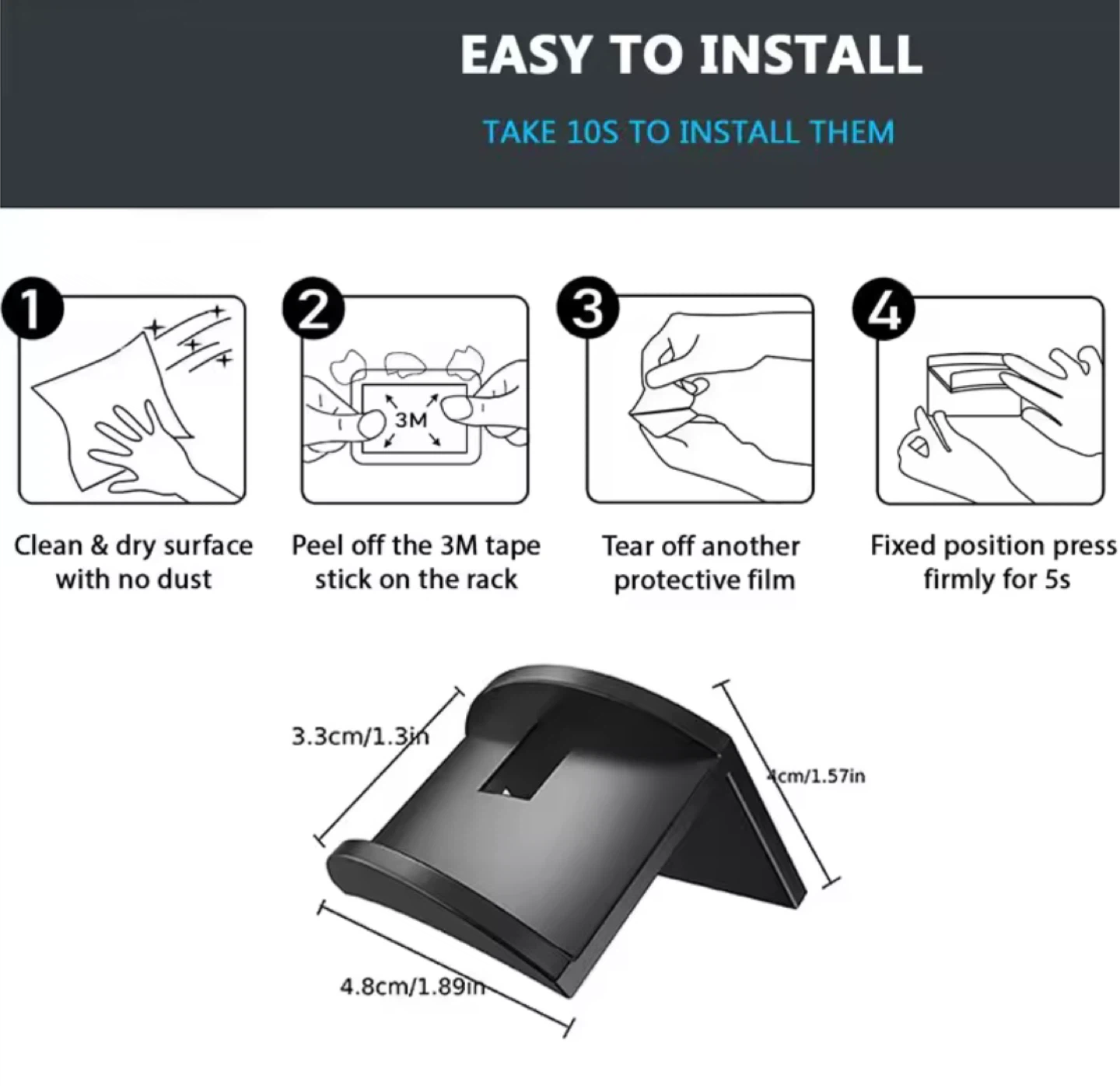 Hat Rack - Wall Mounted Hat Organizer - photo 5