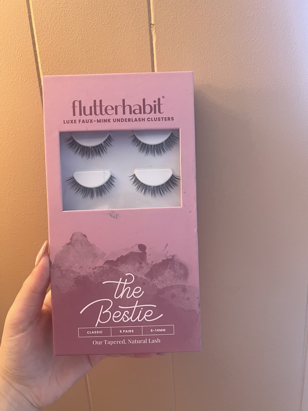 Flutterhabit The Bestie Luxe Faux-Mink Underlash Clusters