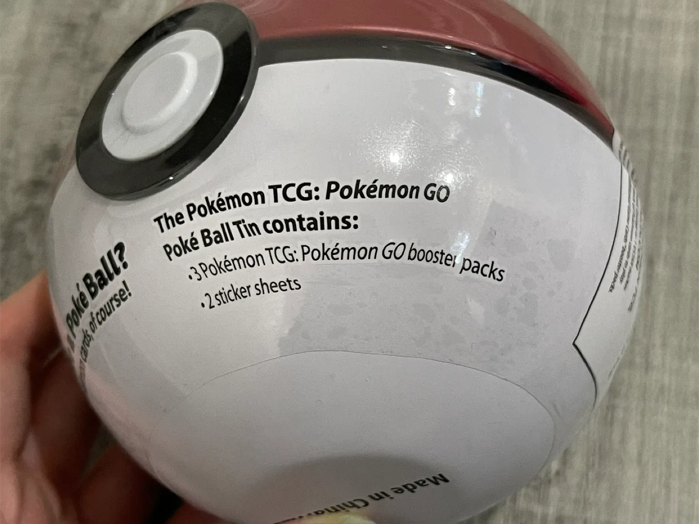 Pokémon GO Pokeball Tin image indicator(2)