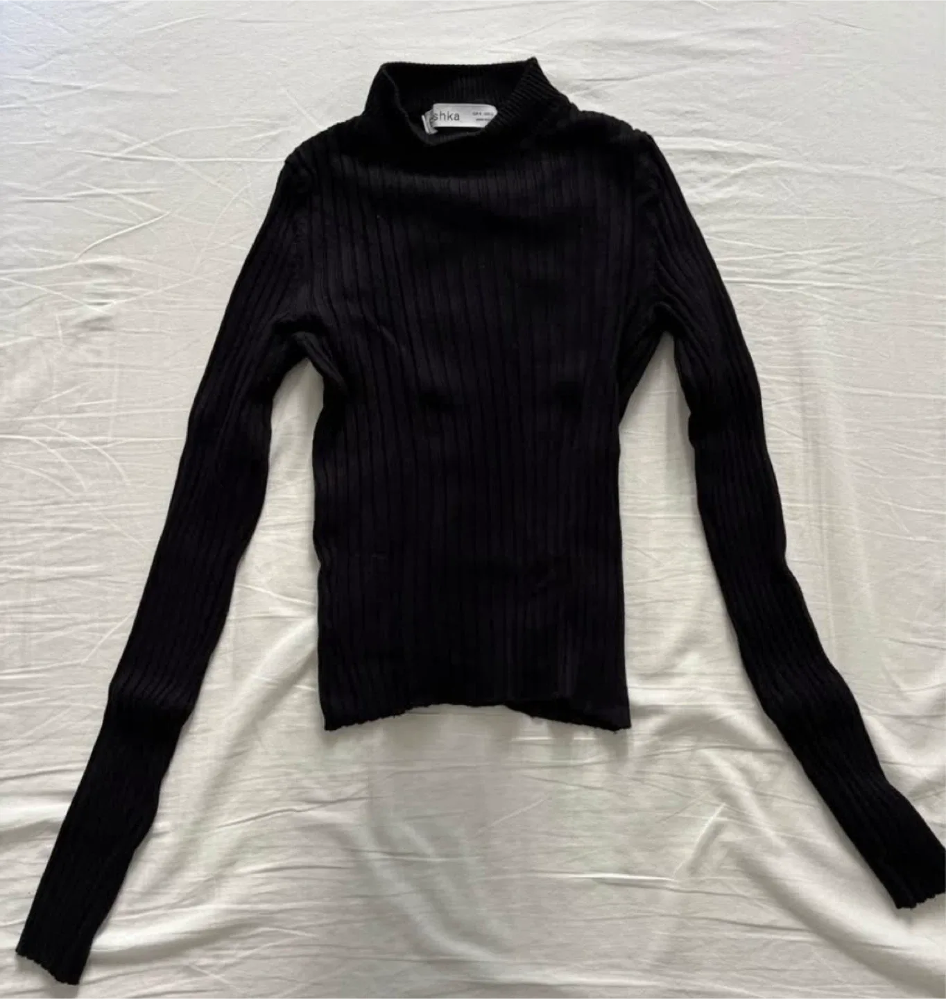Bershka Black Turtleneck - Size S