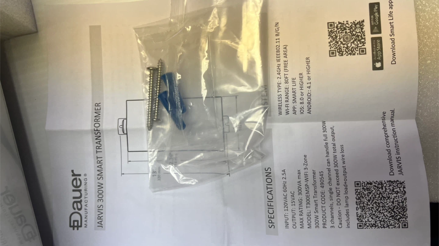 Dauer Jarvis 300W Smart Transformer - photo 5