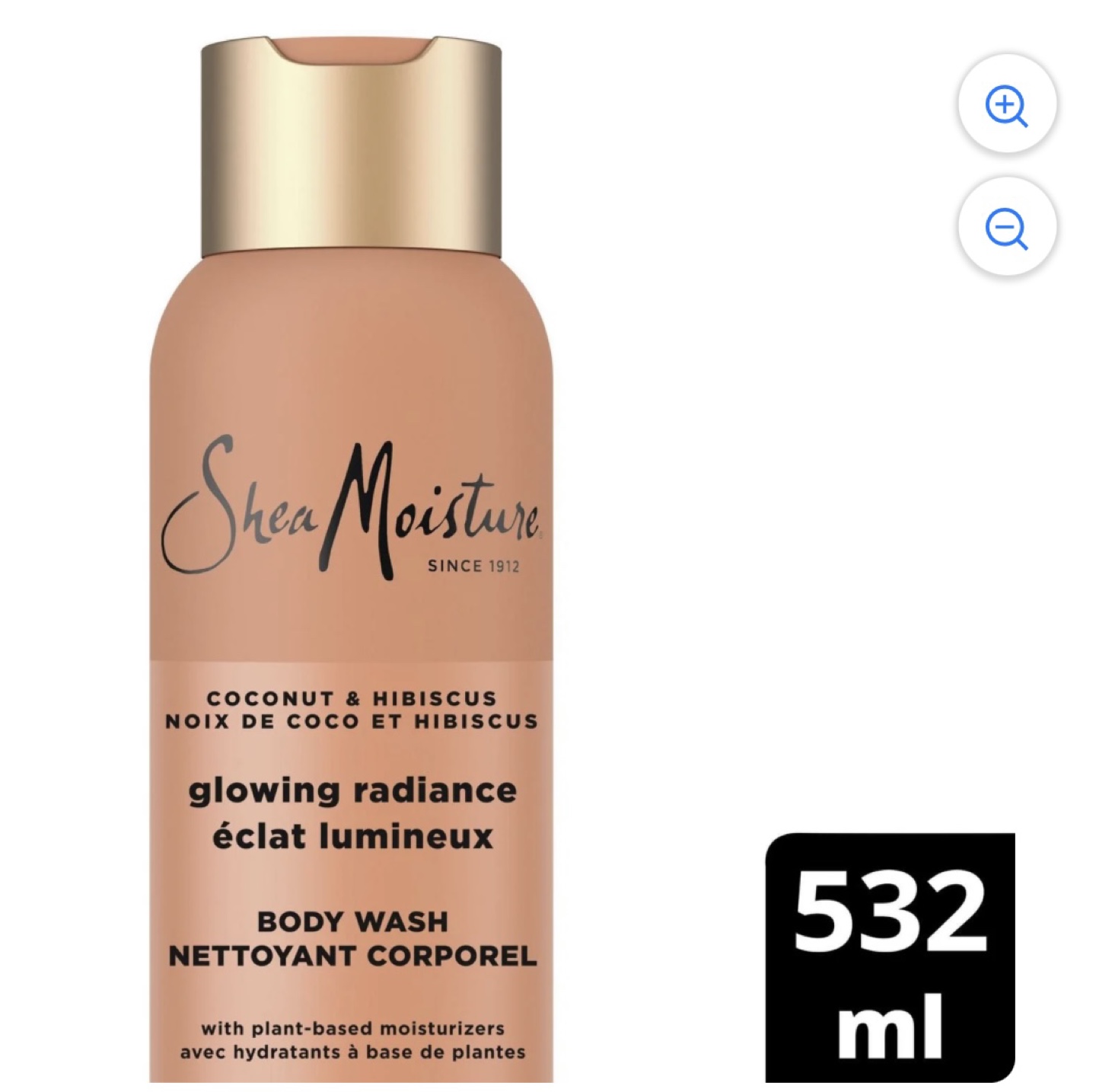 Shea Moisture Coconut & Hibiscus Body Wash 532ml - photo 4