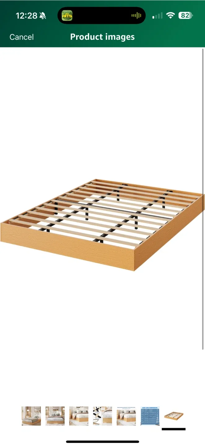 Twin Size Pine Bed Frame image indicator(2)