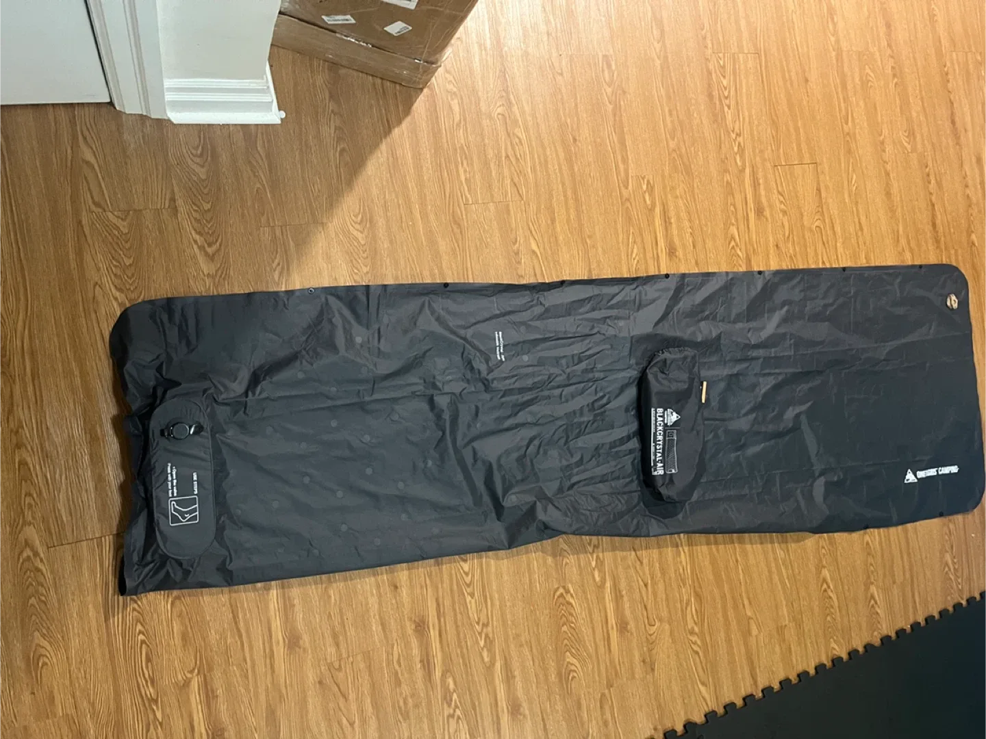 OneTigris BlackCrystal Air Inflatable Mattress image indicator(2)