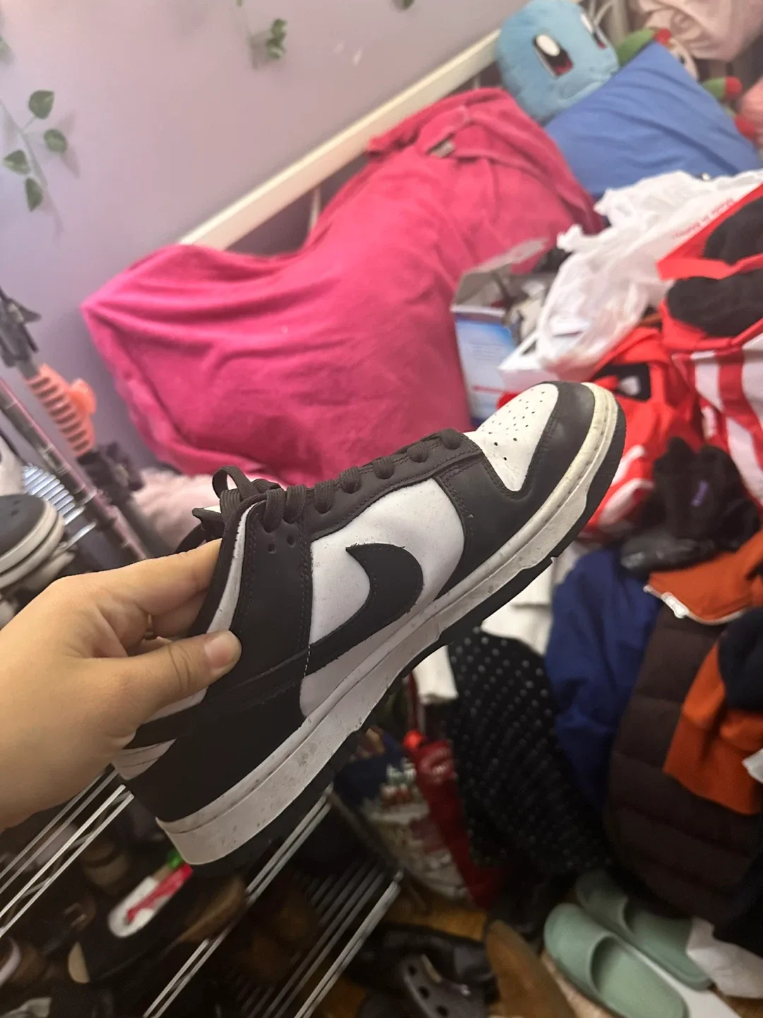 Nike Dunk Low Panda Shoes - US 10 image indicator(5)