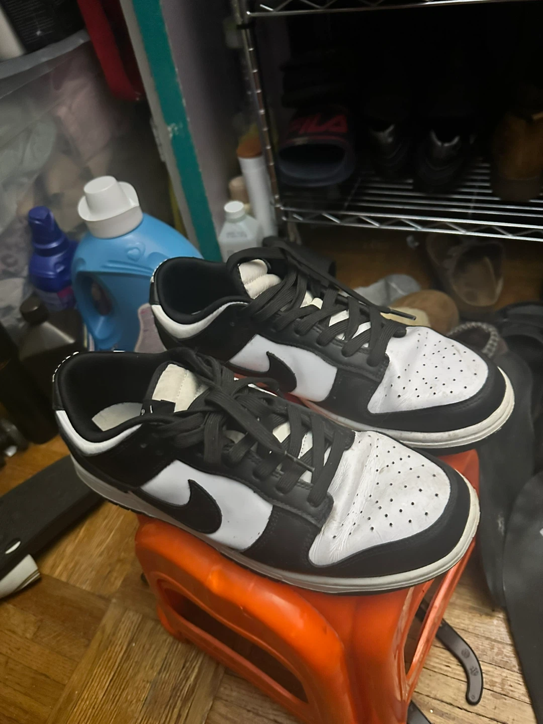Nike Dunk Low Panda Shoes - US 10