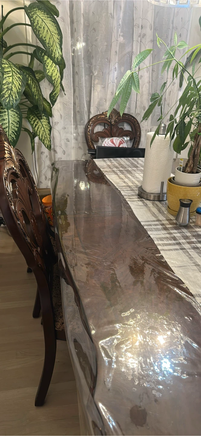 Antique Dining Table and Chairs Set