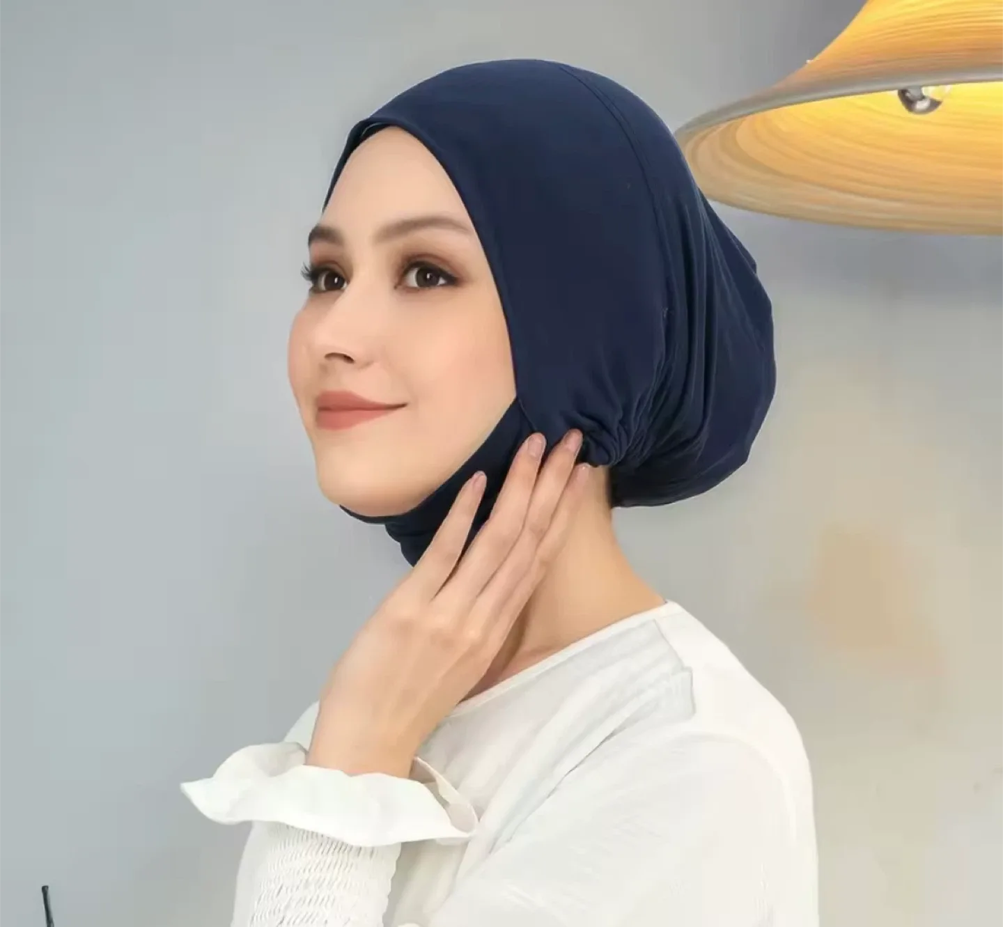 Navy Under Scarf Hijab Cap - Assorted Colours